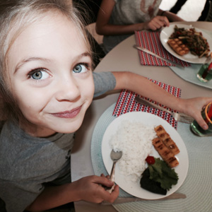 restaurant pour enfant au club de sport