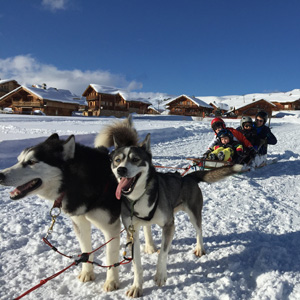 winter ski camp france