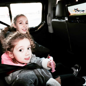 door-to-door transportation service kids paris